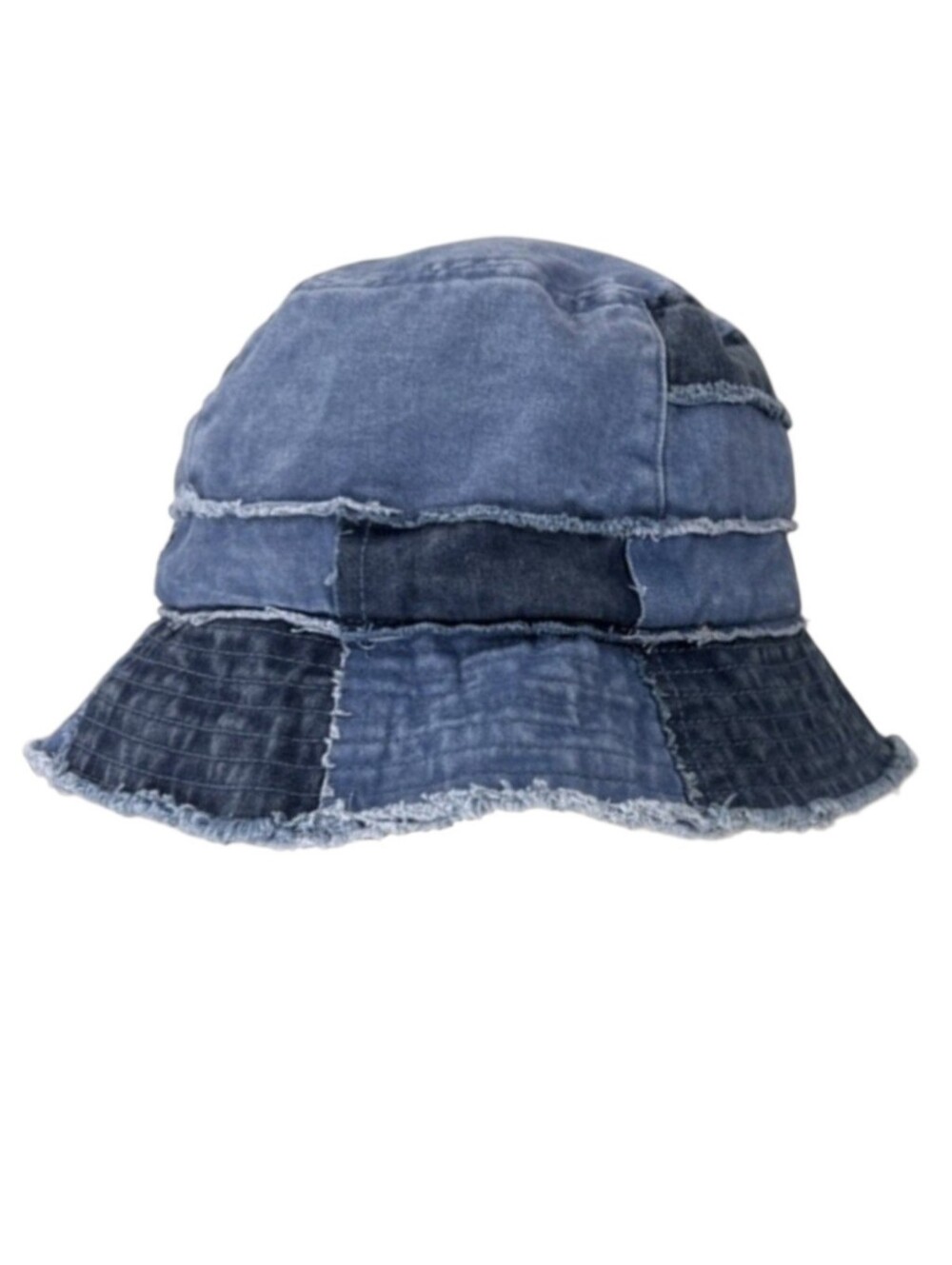 David and Young Denin Patchwork Bucket Hat